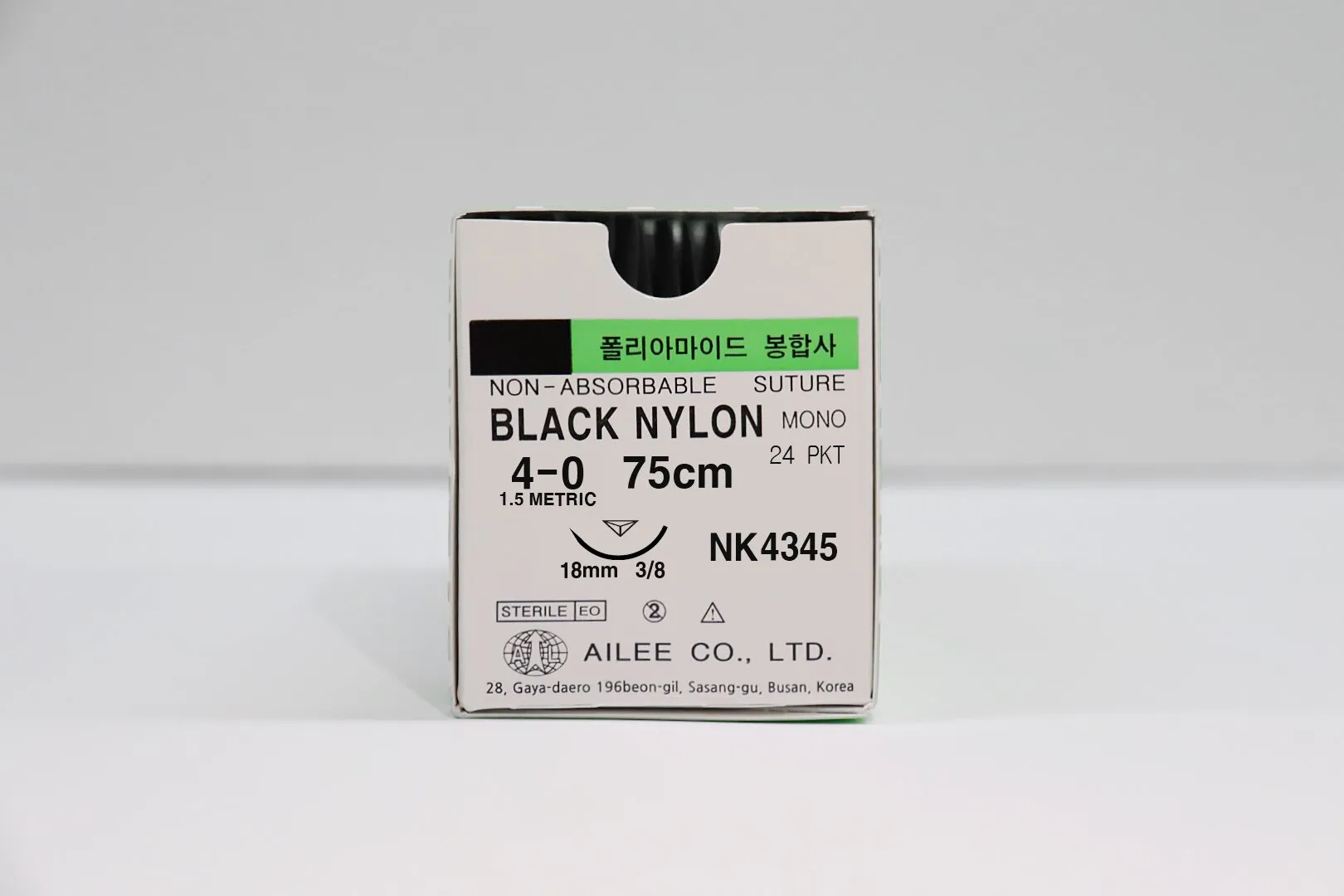 Black Nylon/Polyamide 4.0 (Non Absorbable) | Suture Non Absorbable 