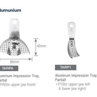 Impression Tray  Impression Tray Partial<br>(Aluminium) 1 ~blog/2025/3/21/alumunium_tray