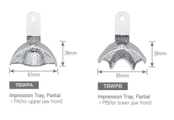 Impression Tray  Impression Tray PartialNickel